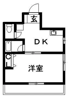 ププレ21【4階】の間取り