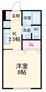 フィオーレ千城台【2階】の間取り