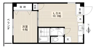 坂本ビル【4階】の間取り