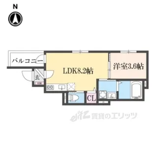 yumaisonwest【3階】の間取り