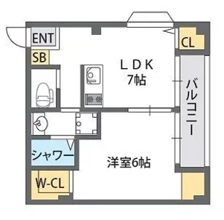 第2大栄マンション【4階】の間取り