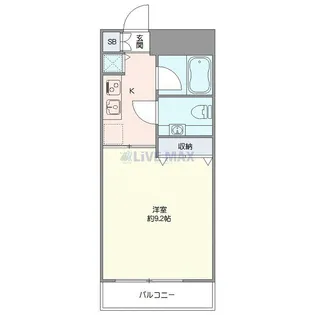 メゾン・ド・ヴィレ駒形【4階】の間取り
