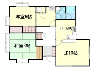 Bレジデンス【1階】の間取り