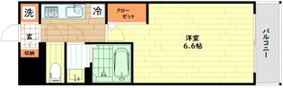 S-RESIDENCE福島玉川Deux【15階】の間取り