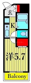 エストランゼ【4階】の間取り