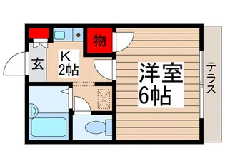 メゾン 美館【1階】の間取り