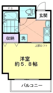 ラビングパレス西武柳沢【3階】の間取り