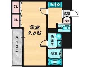 ディークラート鴻池新田ヴェルク【1階】の間取り