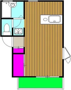 BEBERU 6【1階】の間取り