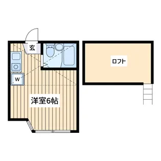 ユナイト塩浜ジョセフィンベーカー【2階】の間取り