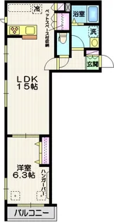 オーキッド【3階】の間取り