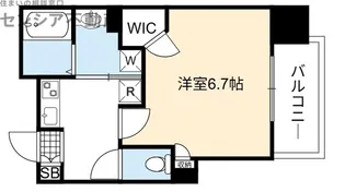 SOAR城東蒲生【3階】の間取り