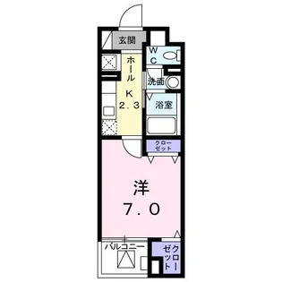 ステラメゾン イースト【3階】の間取り