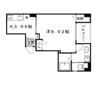 グランレブリー三条御幸町【2階】の間取り
