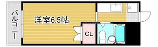 ニュー大将軍松兼【1階】の間取り