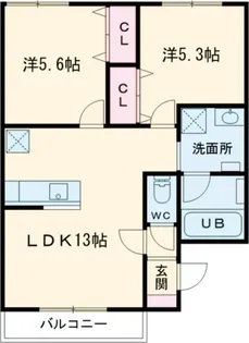 Mauloa(マウロア)【2階】の間取り