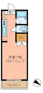 エピナールムツミ【1階】の間取り