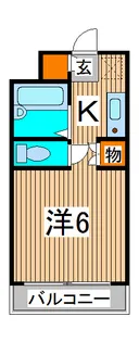 ルシール元町【1階】の間取り