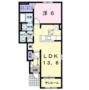 パストラルC【1階】の間取り