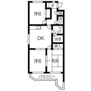 エスパース21【1階】の間取り