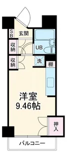ペルソナージュ横浜【1階】の間取り
