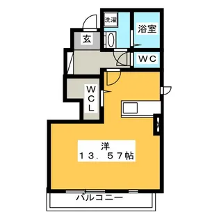 サニー南山【1階】の間取り