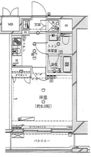 ライジングプレイス金町【3階】の間取り