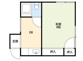 和田アパート【2階】の間取り