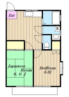 アベリアクレストA【1階】の間取り