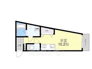 JOB-2号館【1階】の間取り