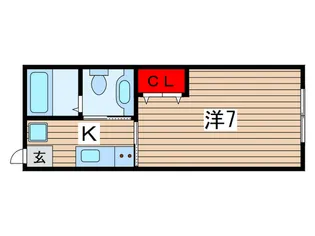 ビラ・イケノベ2号館【2階】の間取り