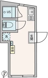 TRアーバンプレイス中野【1階】の間取り