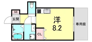 ワコーレヴィアーノ垂水山手四丁目【2階】の間取り