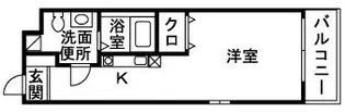 ブルークロス湘南【3階】の間取り