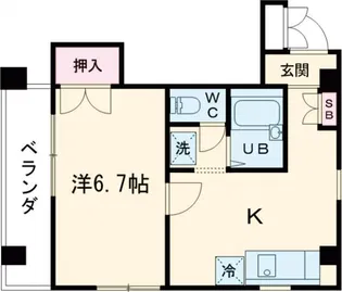 セレーノ【3階】の間取り