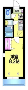 Zaffiro ザッフィーロ【3階】の間取り