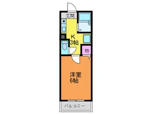 笠神マンション【5階】の間取り