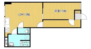 オアシスビル【2階】の間取り