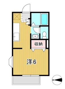 ジュネスI【1階】の間取り