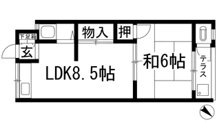 小野マンション【2階】の間取り