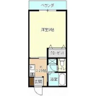 グッドスリー【2階】の間取り