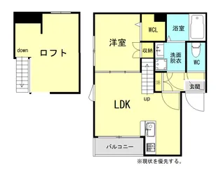 Sky Land【2階】の間取り