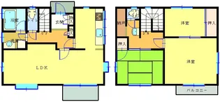 神奈川県逗子市山の根2【一戸建】の間取り