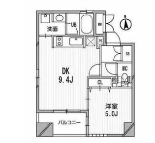 クリオ三田ラ・モード【3階】の間取り