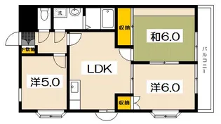 ハイツ76【2階】の間取り