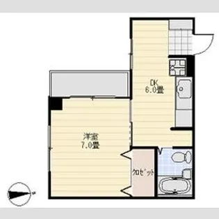 第5ロイヤル礎【2階】の間取り