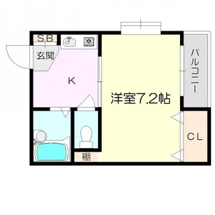 ドリームハイツ【1階】の間取り