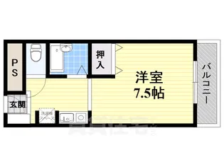 前羽ビル【2階】の間取り