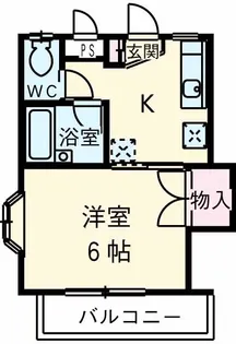 ハレ・カピオラニ【1階】の間取り