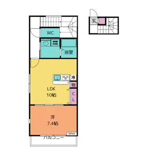 リノア 寿の間取り